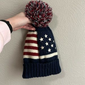 American Flag Beanie